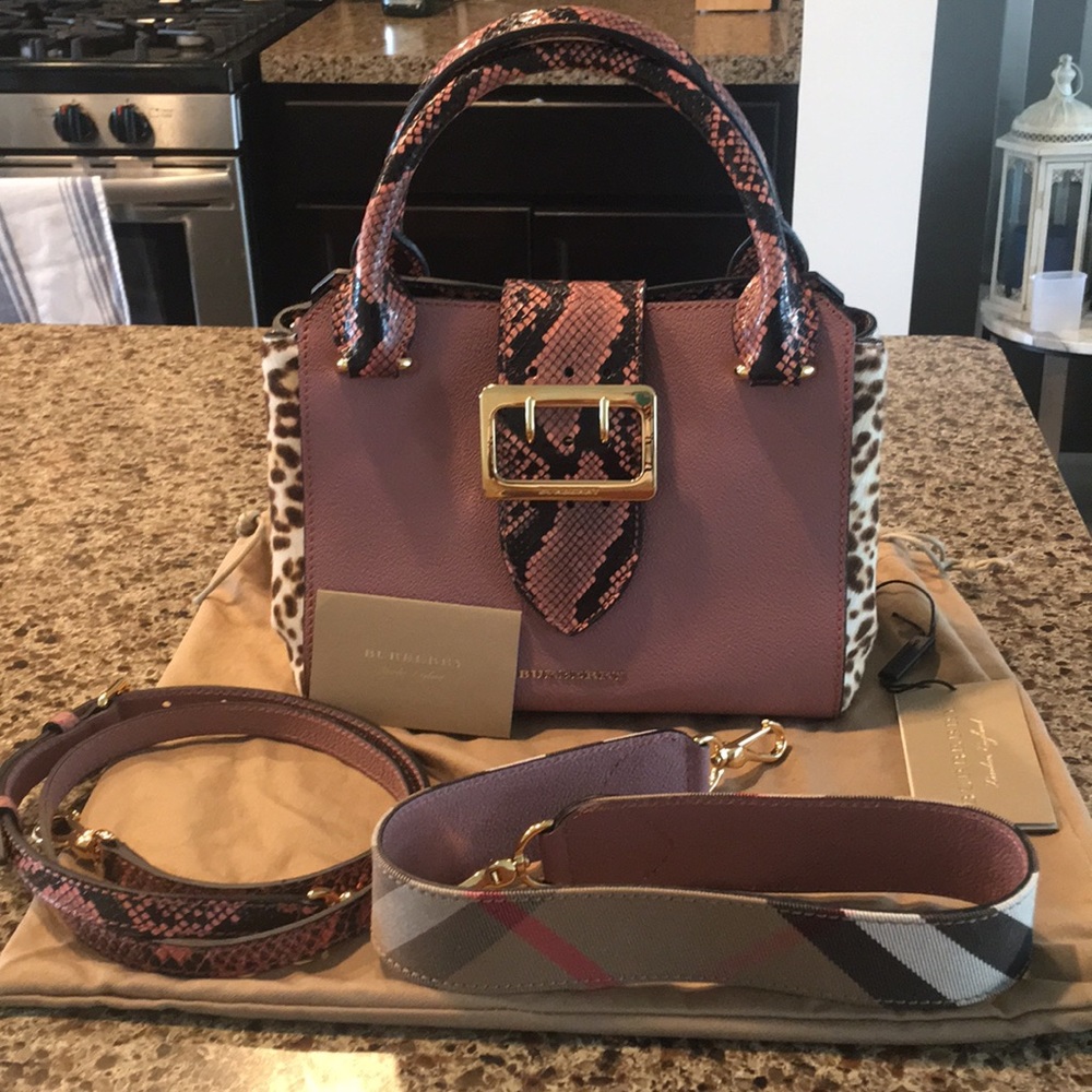 Sold NWT Burberry Buckle Handbag